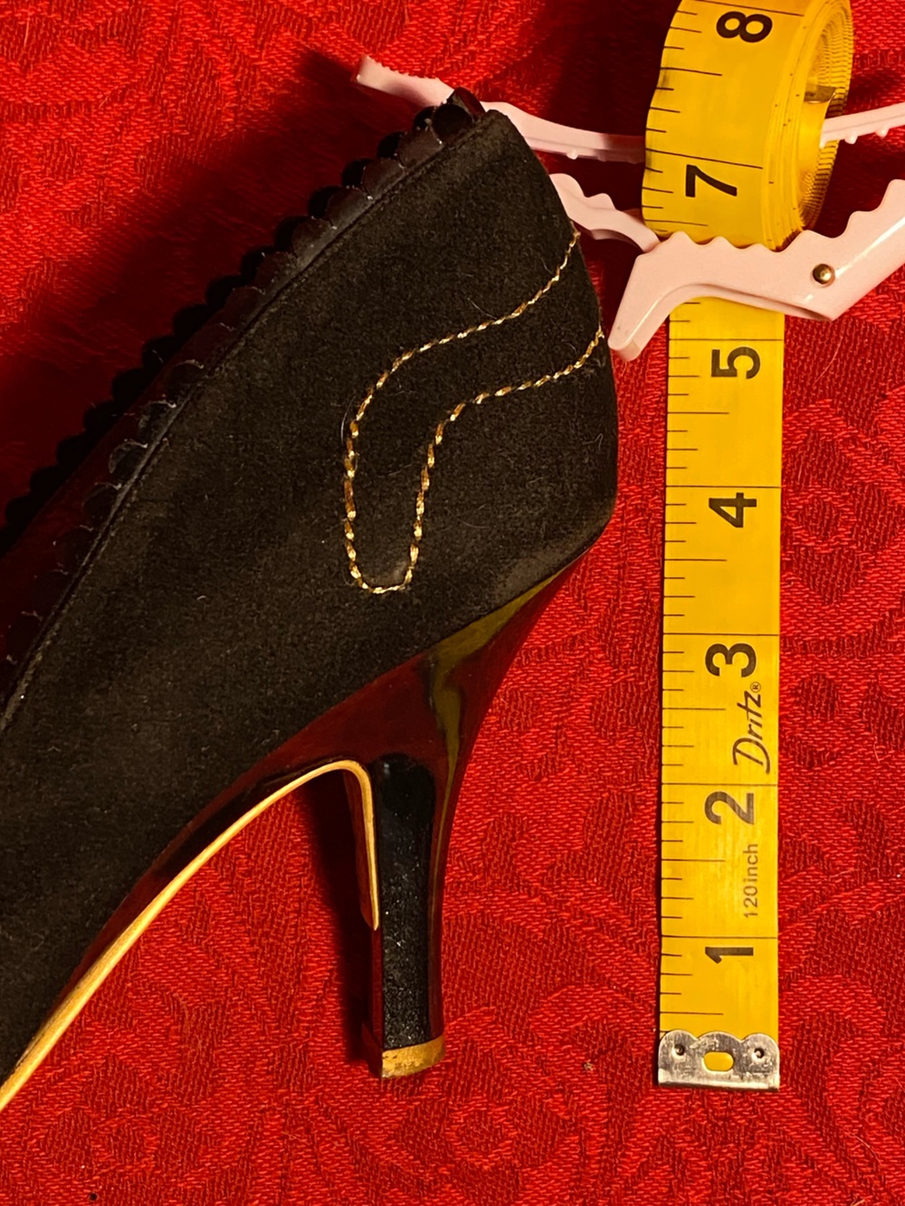 Reserved karensuefoster black cat pumps, 7 - Picture 15 of 15